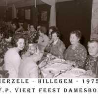 <strong>CVP Feest damesbond  -  1975</strong><br> ©Herzele in Beeld<br><br><a href='https://www.herzeleinbeeld.be/Foto/1381/CVP-Feest-damesbond-----1975'><u>Meer info over de foto</u></a>